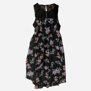 Torrid Floral Lace Dress – Size 00 | Dark Floral / Soft Goth